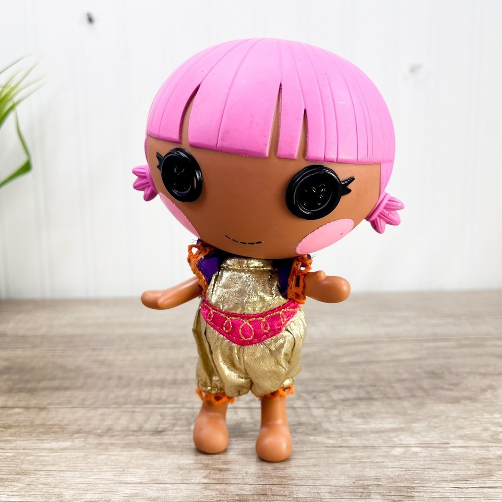 Lalaloopsy Littles Pita‎ Mirage Doll Genie Hard Plastic Removable Clothing Pink